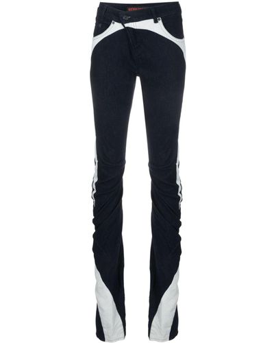 OTTOLINGER Long-line Panelled Skinny Jeans - Blue