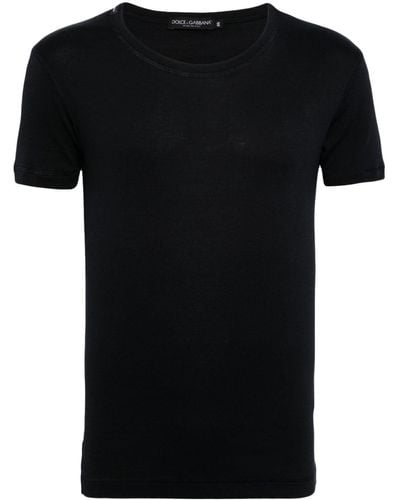 Dolce & Gabbana Cotton Jersey T-shirt - Black