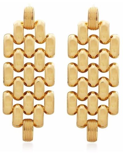 Monica Vinader Heirloom Chain Cocktail Earrings - Metallic