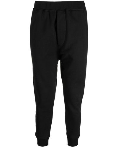 DSquared² Pantalones de chándal ajustados - Negro