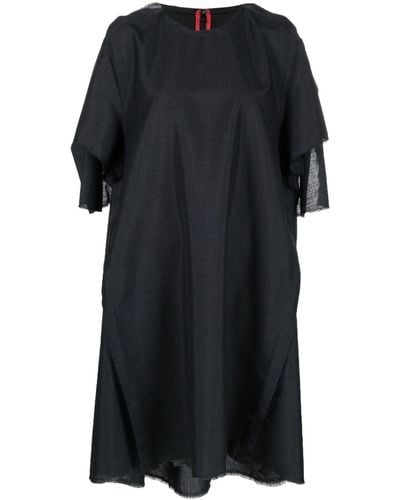 Maison Margiela Mohair-blend Midi Dress - Black
