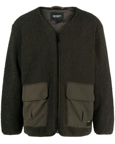Carhartt Devin Liner Paneled Fleece Jacket - Black