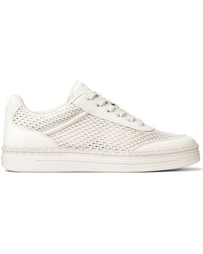 Jimmy Choo Rimini Low-top Leather Trainers - White