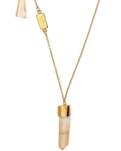 Nick Fouquet Gem Pendant Necklace - Metallic