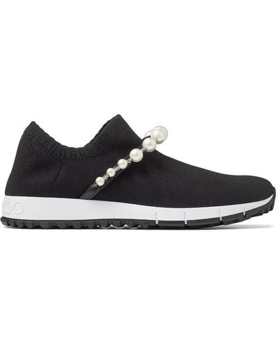 Jimmy Choo Verona Slip-on Sneakers - Zwart