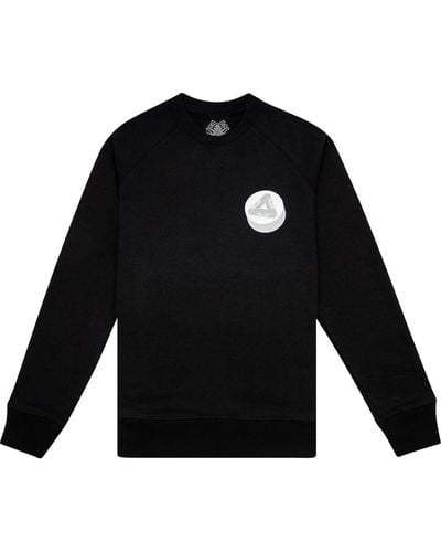 Palace Tablet Sweatshirt mit Rundhalsausschnitt - Schwarz