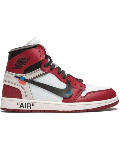 Nike X Off-white The 10: Air 1 Sneakers - Rood
