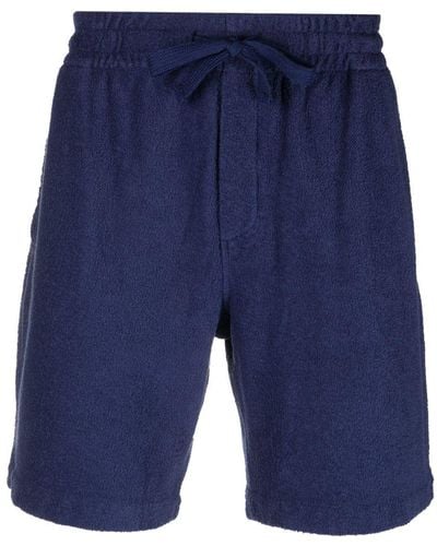 Orlebar Brown Trevone Terry-cloth Shorts - Blue