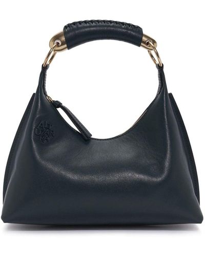 Altuzarra Small Athena Leather Shoulder Bag - Blue