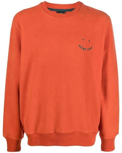 PS by Paul Smith Sweatshirt With Logo - Orange