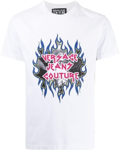 Versace Jeans Couture ロゴ Tシャツ - ホワイト