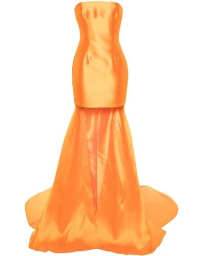 Solace London Vestido corto The Neva - Naranja