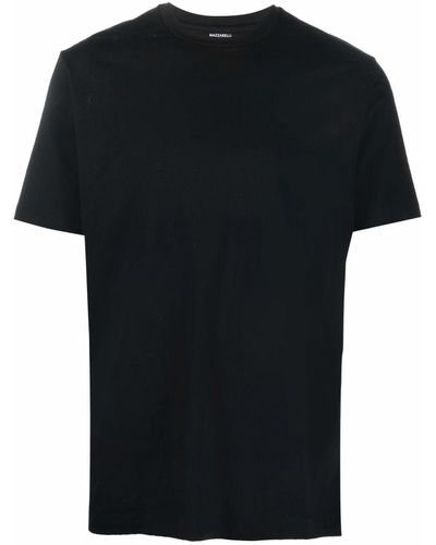 Mazzarelli Effen T-shirt - Zwart