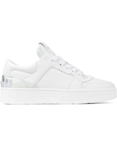 Jimmy Choo Florent Low-top Sneakers - White
