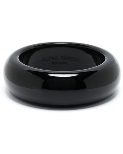 Alberta Ferretti Circular-design Bracelet - Black
