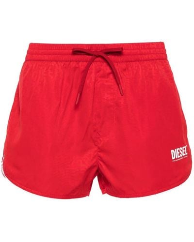 DIESEL Bmbx-oscar Swim Shorts - Red