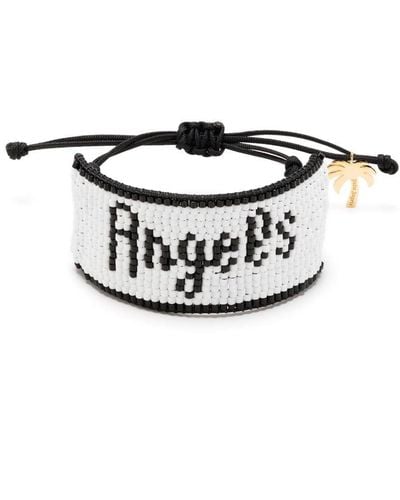Palm Angels Angels Beads Bracelet - White