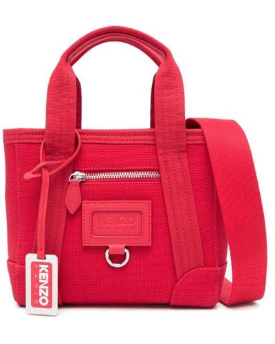 KENZO Bolso shopper Paris mini - Rojo