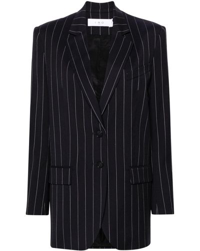 IRO Blazer Hawat à simple boutonnage - Noir