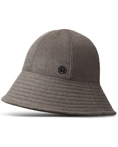 Maison Michel Jul Cashmere Hat - Grey