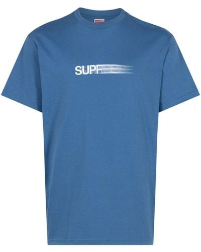 Supreme T-shirt Motion Logo "SS23 - Bleu