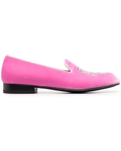 SCAROSSO Brian Atwood Nolita Slippers - Pink