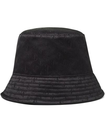 Jimmy Choo Cotton-silk Renata Bucket Hat - Black
