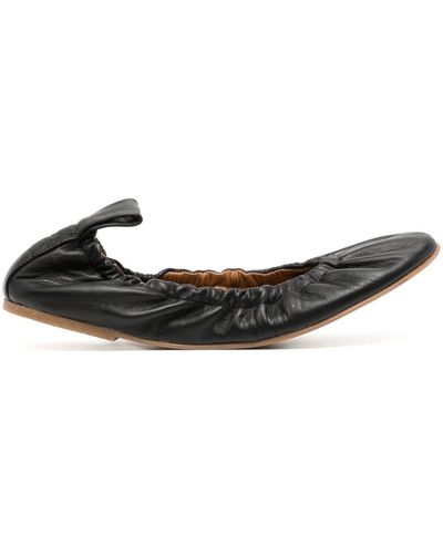 Atp Atelier Ballerines Teano en cuir Nappa - Noir