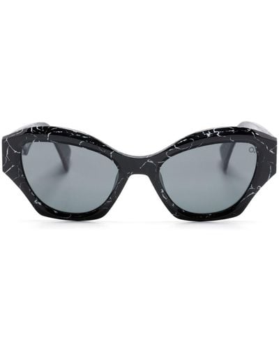 Etnia Barcelona Bette Sonnenbrille mit Cat-Eye-Gestell - Schwarz
