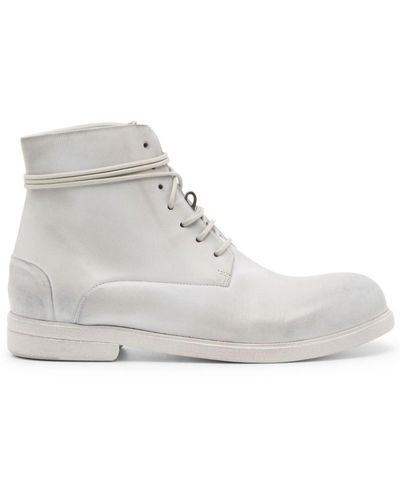 Marsèll Zucca Media Lace-up Ankle Boots - White
