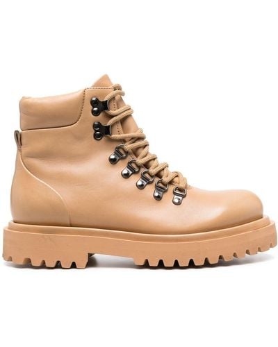 Officine Creative Wisal 022 Lace-up Boots - Natural