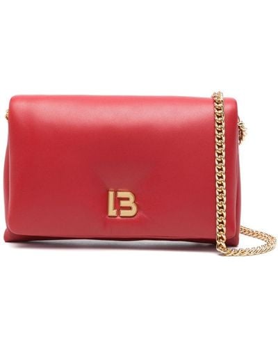 Bimba Y Lola Nappa Leather Crossbody Bag - Red