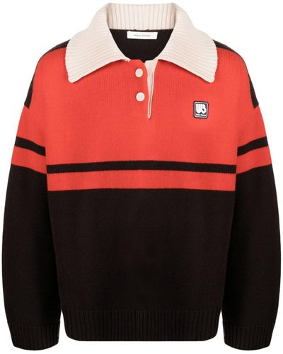 Wales Bonner Wool-blend Sweater - Red
