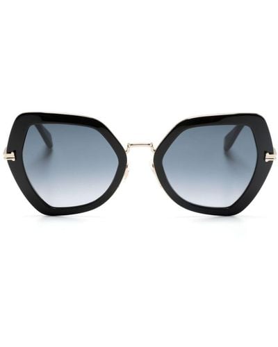 Marc Jacobs Butterfly-frame Gradient Sunglasses - Blue