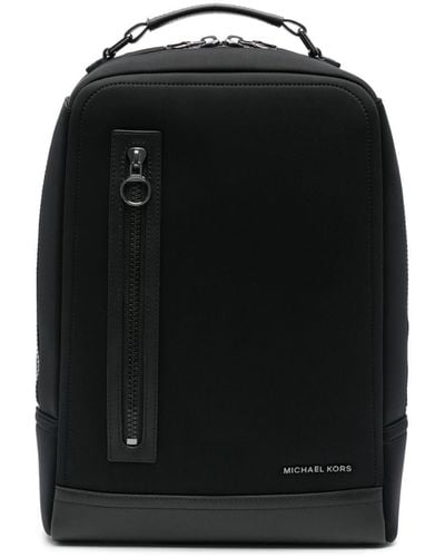 Michael Kors Brooklyn scuba backpack - Noir