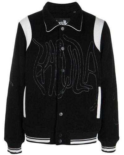 Haculla Embroidered-logo Shirt Jacket - Black