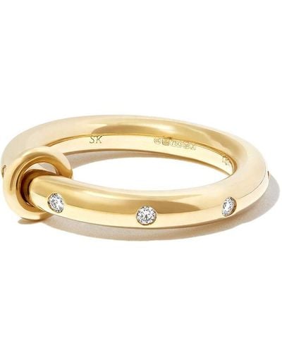 Spinelli Kilcollin 18k Yellow Gold Ovio Diamond Ring - Metallic