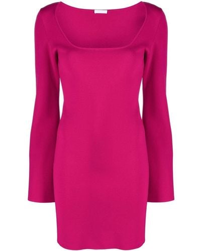 P.A.R.O.S.H. Abito Bell-sleeve Minidress - Pink