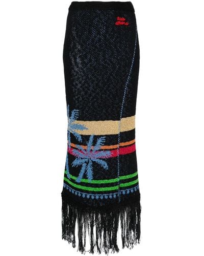 Giada Benincasa Ciao Amore Knitted Skirt - Zwart