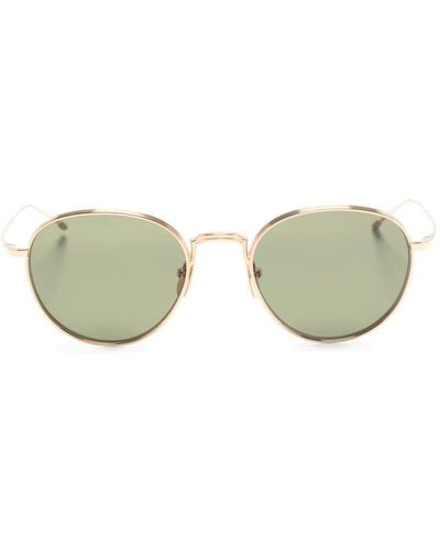 Thom Browne Round-frame Sunglasses - Metallic
