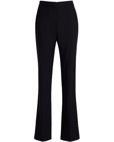 Another Tomorrow Slim-cut Tailored Pants - Blue