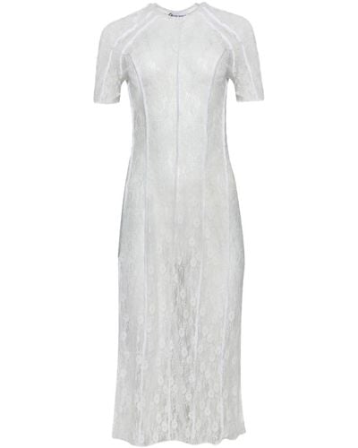 ESTER MANAS Essential Lace Midi Dress - White