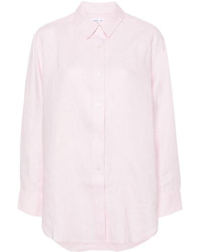 Samsøe & Samsøe Salova Linen Shirt - Pink