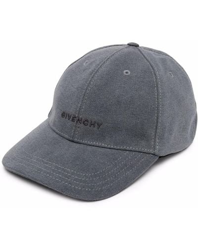 Givenchy Logo-embroidered Curved Cap - Gray