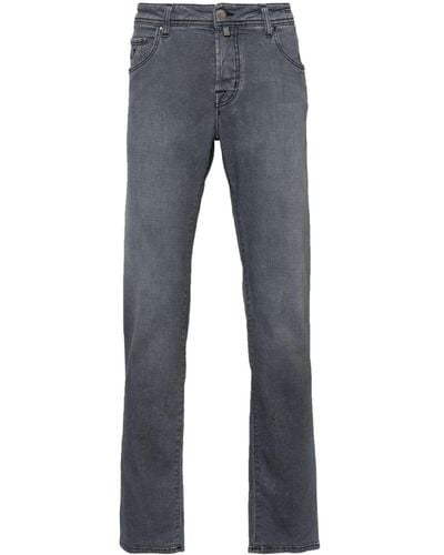 Jacob Cohen Barny Low-rise Slim-fit Jeans - Blue