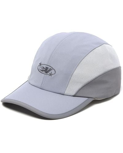 FIVE CM Embroidered Panelled Baseball Cap - Grey