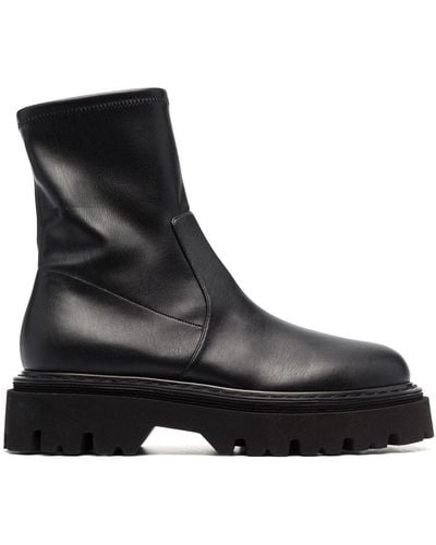 Casadei Chelsea Ankle Boots - Black
