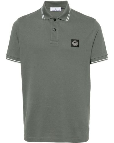 Stone Island T-shirts And Polos - Grey