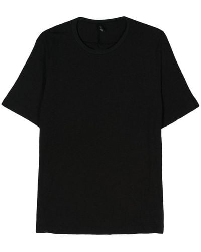 Transit Crew-neck Cotton T-shirt - Black