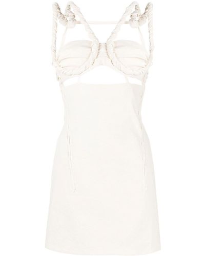 Jacquemus 'la Robe Meli' Mini Dress - White